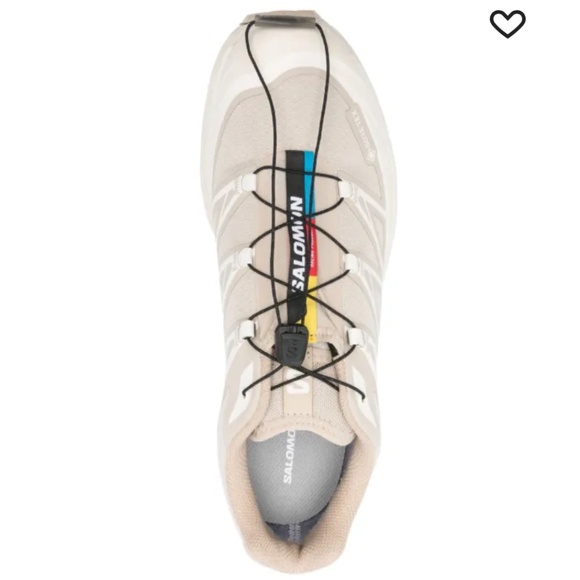 SALOMON XT-6 Waterproof Sneaker Neutral Vanilla Ice - Picture 4 of 11